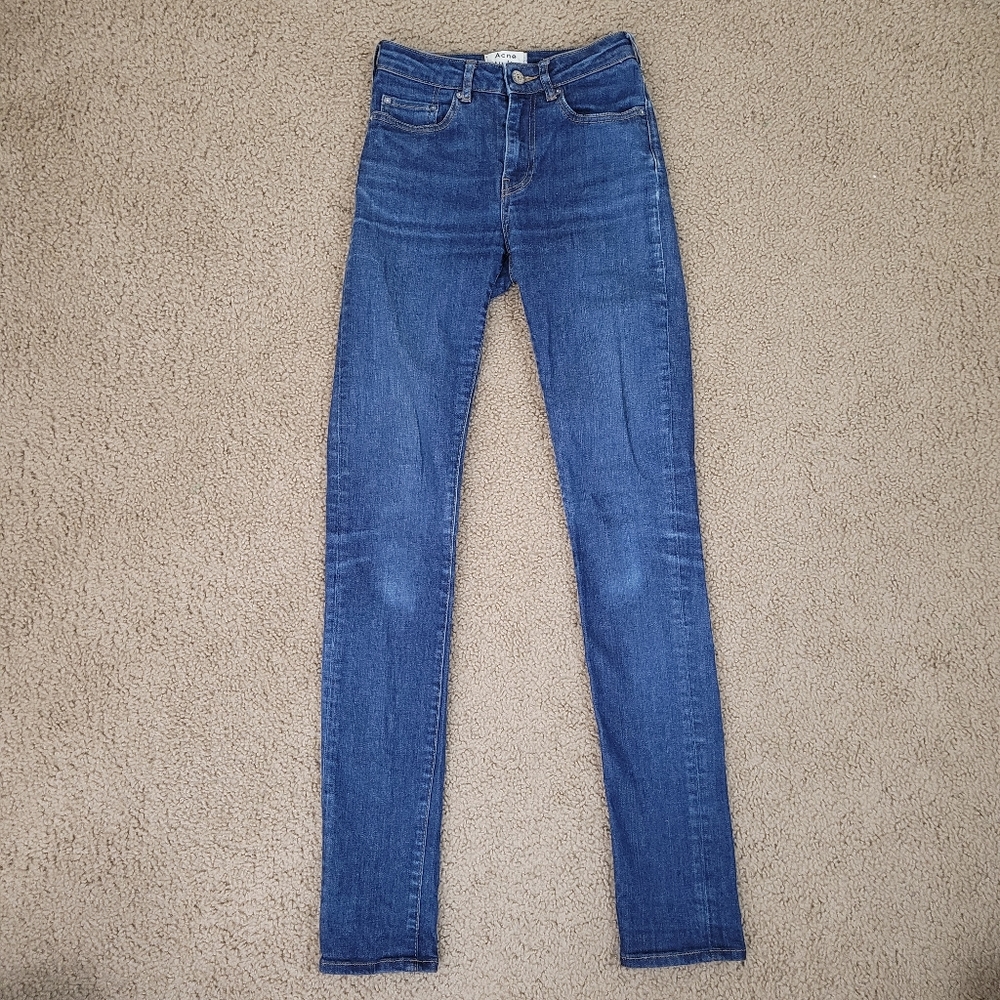 Acne Studios Pin Raw Reform Jeans
